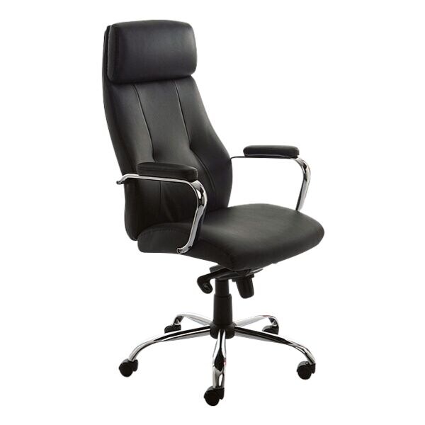 Rocada Chefsessel mit Armlehnen schwarz