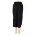 Croft & Barrow Casual Pants - High Rise Culottes Cropped: Black Bottoms - Women's Size 5