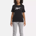 Women's Vector Graphic T-Shirt in Black