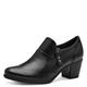 Jana Damen Pumps aus Lederimitat Geschlossen Weite H Mehrweite, Schwarz (Black), 38 EU