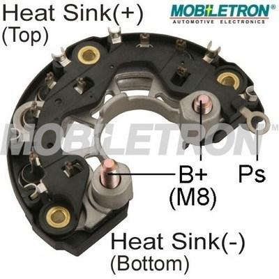 MOBILETRON Gleichrichter, Generator Universal 120mm RB-118H Image