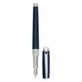 S.T. Dupont Line D Medium Fountain Pen Blue/Palladium