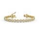 BFD 1.50 Ct Round Diamond Tennis Bracelet For Women, Round Natural Diamond Gold Tennis Bracelet