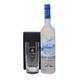 Regalo Personalised Crystal Highball Glass & Bottle of Vodka -% Vodka Design (Original Goose Vodka 70cl, No Gift Box)