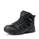 NORTIV 8 Men's Ankle High Waterproof Hiking Boots Backpacking Trekking Trails Shoes 160448_M All Black Size 12 US/ 11 UK