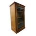 Loon Peak® Audio Cabinet Wood/Solid & Manufactured Wood in Black/Brown | 45" H x 25" W x 18" D | Wayfair 8C8BCCFD5F5043608A2B9A6D78DCA9BC