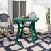 Sol 72 Outdoor™ Makena Plastic Dining Table Plastic in Green | Wayfair 0B1A891B455E4751910970D725EC48A0