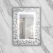Everly Quinn Armiead Luxury Single Glam Beveled Lighted Vanity Mirror Glass, Crystal in Gray | 27.6 H x 38.6 W x 3 D in | Wayfair