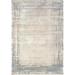 Blue/White 91 x 63 x 0.32 in Area Rug - 17 Stories Amalan Oriental Machine Made Area Rug in Ivory/Blue Viscose | 91 H x 63 W x 0.32 D in | Wayfair