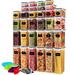 Prep & Savour Willmot Food Storage Container Set Plastic | 11.4 H x 5.7 W x 3.9 D in | Wayfair 3D3257CA1A8648EEABD43AB8E3E2D232
