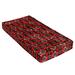 Twin 6" Futon Mattress - Foundry Select Chingford Polyester in Red/Brown | 75 H x 38 W 6 D Wayfair DA81CB6CDA594ED98BE64D77CD03D12C