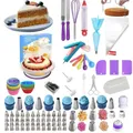 Kit d'outils de décoration de gâteaux 285 pièces/ensemble Table rotative outil de cuisson buse
