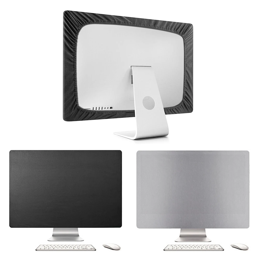 Housse anti-poussière pour ordinateur, housse de protection Flexible pour moniteur en Polyester pour 27 pouces, anti-poussière pour IMac Macbook Pro Air