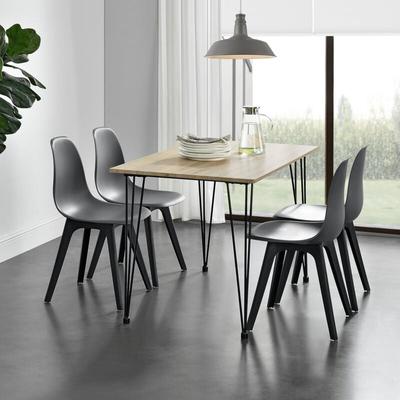 Esstisch Kiel 120x70 cm Eichenoptik en.casa Image