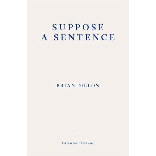 Suppose a Sentence – Brian Dillon