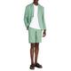 Sisley Mens Bermuda 4AGHS900O Shorts, Green 39B, 46