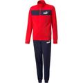 PUMA Kinder Sportanzug Poly Suit cl B, Größe 104 in Rot
