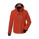 Skijacke KILLTEC "KSW 44 MN SKI JCKT" Gr. L, orange (dunkelorange) Herren Jacken Skijacken