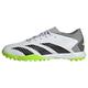 adidas Unisex Predator Accuracy.3 Low Turf Boots Fußballschuhe (Rasen), FTWR White/core Black/Lucid Lemon, 44 2/3 EU