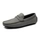 Bruno Marc Men's Penny Loafer Slip-on Suede Driving Shoes,SBLS2334M,Dark Grey,12 UK /13 US