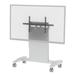 AVFI 43" W Monitor Gray Fixed Floor Stand Mount w/ Shelving, Holds up to 290 lbs Metal | 75" H x 58.25" W x 30" D | Wayfair SYZ90-XL
