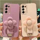 Coque en métal avec motif moulin à vent et fleur pour OPPO A78 A5 A9 A15 A72 A53 A74 5G A17 A54S