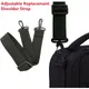1PC Black Adjustable Replacement Shoulder Strap Padded Sling Hook Bag Laptop Handbag Travel Bag