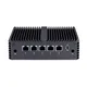 Free Shipping Qotom Mini PC 5* I225-V B3 2.5G Lan J4105 J4125 1U Rack Pfsense Firewall Router Mini