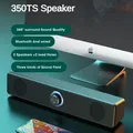 Professional LED Light Portable Speaker Sound Bar Stereo Subwoofer USB Knob Wired DJ Bass Sound Box