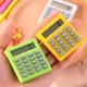 Cartoon Pocket Mini Calculator Handheld Pocket Type Coin Batteries Calculator Carry Extras