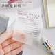 50 Sheets Transparent Sticky Notes Waterproof Colourful Note Paper Memo Pad School Stationery Office