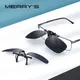 MERRYS DESIGN Clip On Glasses Frame UV400 Polarized Fishing Driving Sunglasses Clips Day Night