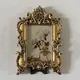 Vintage Photo Frame Resin Photo Holder Display Frame Oil Painting Frame for Home Table Decoration