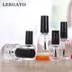 5/10/15ml Empty Nail Polish Glass Bottle Clear Portable Nail UV Gel Container Refillable Bottle