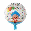 10pcs Cartoon Clown 18inch Plim Plip Clown Foil Balloons Birthday Party Decoration Supplie Baby