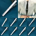 Men Metal Silver Gold Simple Necktie Tie Bar Clasp Clip Clamp Pin Fashion Men Business Ma Necktie