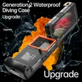 15M Professional Diving Phone Case For iPhone 15 14 13 12 Pro Max Underwater Taking Waterproof Cases