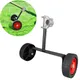 Lawn Mower Support Wheel Grass Trimmer Adjustable Support Wheels Attachment Garden Lawn Mower Cutter