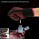 Barbecue Anti-scald Gloves Heat Glove Resistant BBQ Oven Gloves Kitchen Fireproof Anti-slip for