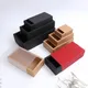 10Pcs Good Kraft Paper Gift Packing Box Wedding Party Cookie Candy Cake Boxes With Clear PVC Window