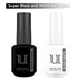 Super Black and White Semi-permanent Varnish 15ml Classic Gel Nail Polish Nails Art Basis Permanent