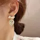 Koreanische Weiß Herzförmige Perle Kein Piercing Clip auf Ohrringe frauen Sommer Nette Kleine Bogen