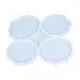 4 in 1 Kristall Epoxy Harz Bahn Fach Formen Achat Geode Harz Formen Coaste Der Zubehör Office Home