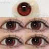 Eye share New Style Augen Kontaktlinsen farbige Kontaktlinsen für Auge 1 Paar blaue Kontaktlinse