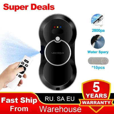 (CodePromo:AEWD55 ) Fensterreinigungsroboter Liectroux HCR-10, Ultraschall-Wassersprühgerät, Image