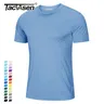 TACVASEN UPF 50 + Weiche Sommer T-shirts männer Anti-Uv Haut Sonnenschutz Leistung Shirts Gym Sport