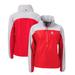 Women's Cutter & Buck Red Houston Cougars Charter Eco Recycled Half-Zip Anorak Jacket