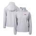 Women's Cutter & Buck Gray UConn Huskies Charter Eco Recycled Half-Zip Anorak Jacket