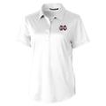 Women's Cutter & Buck White Mississippi State Bulldogs Prospect Polo