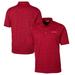 Men's Cutter & Buck Red THE PLAYERS Big Tall DryTec Advantage Tri-Blend Space Dye Polo